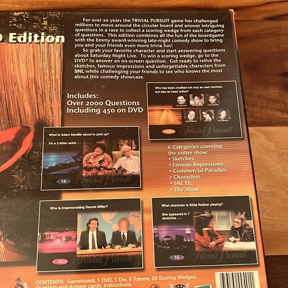 Trivial Pursuit SNL DVD Edition - Picture 4 of 4
